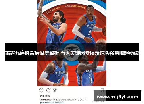 雷霆九连胜背后深度解析 五大关键因素揭示球队强势崛起秘诀